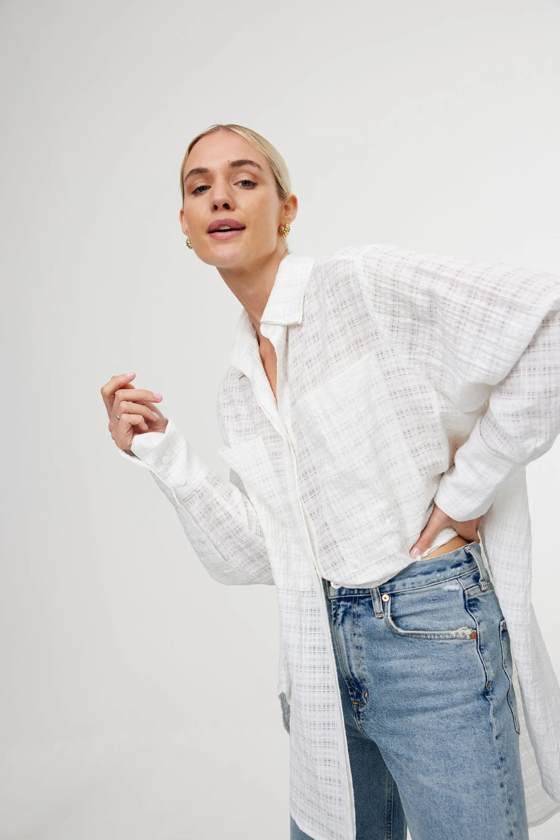 Selena Shirt | Ivory