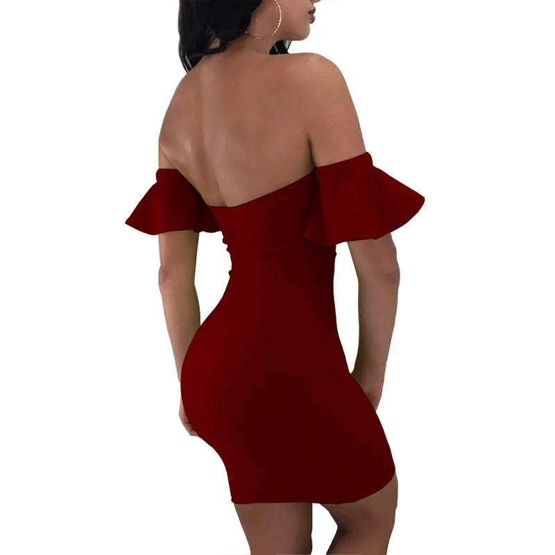 Sexy Sweetheart Bandage Bodycon Dress With Details #Red #Strapless #Bandage