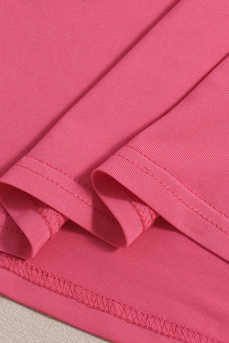 Solid Ruched Cami Backless Maxi Dress