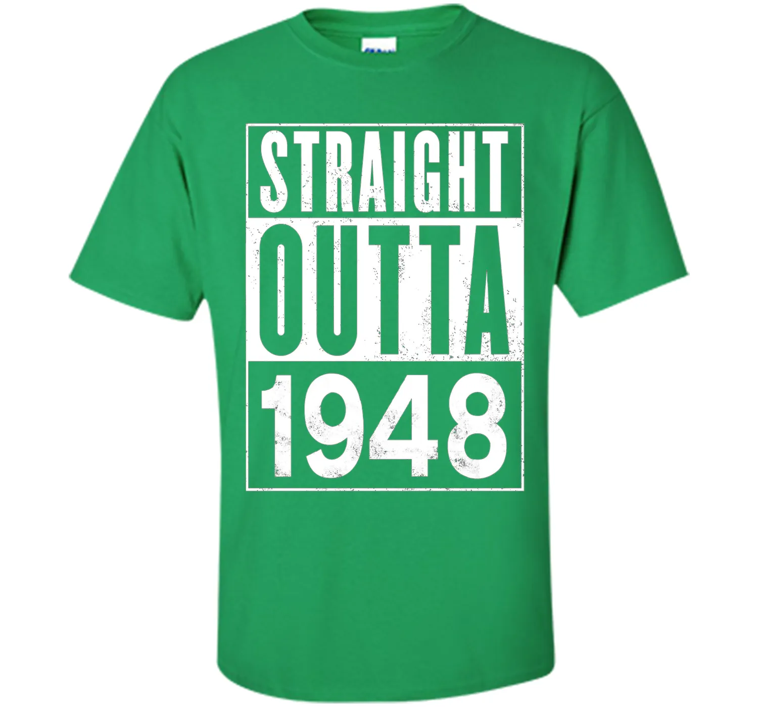 Straight Outta 1948 Year 69th Birthday Year Funny T-Shirt
