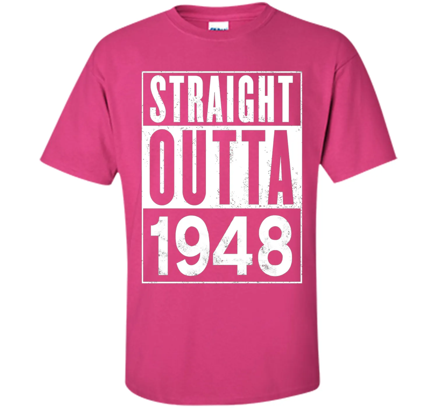 Straight Outta 1948 Year 69th Birthday Year Funny T-Shirt