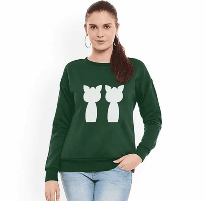 Two Cats Funky Sweatshirt