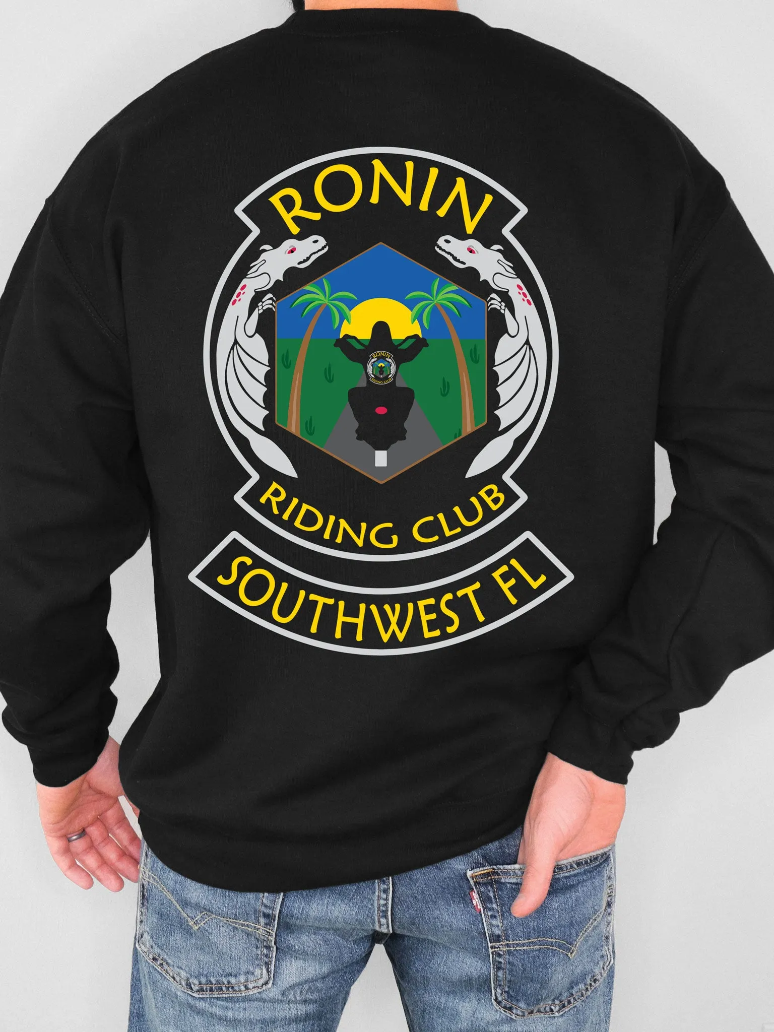Unisex CREWNECK Sweatshirt (Double Sided)