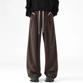 Women's Loose Letter Embroidered Sweatpants