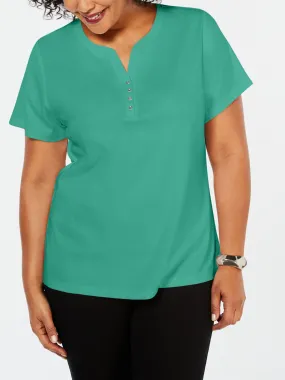 Women's Plain Top,Green