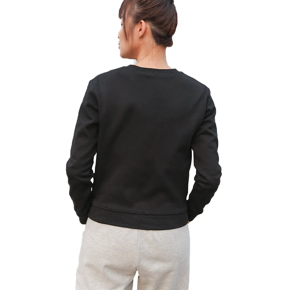 Women's Pullover O-Neck Sweatshirt & Sweatpants Set
