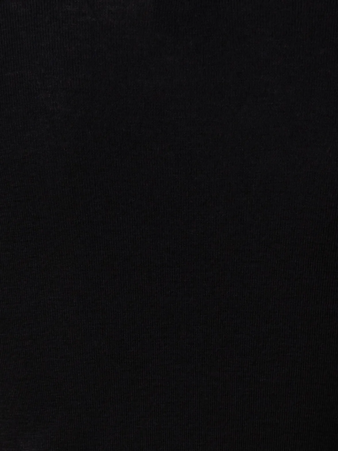 Wool Rib Knit Pullover
